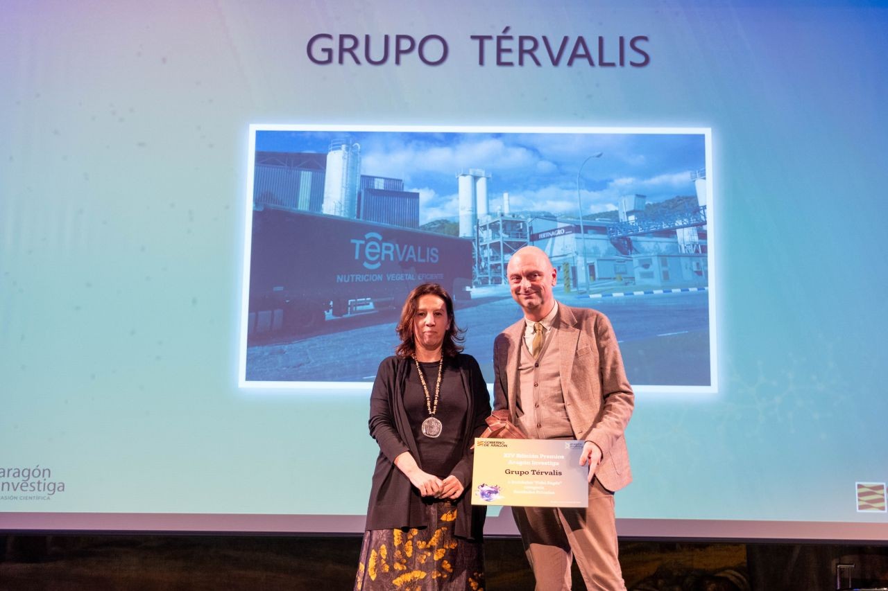 Sergio Atarés, director de Planificación Estratégica del grupo, recogió el premio.